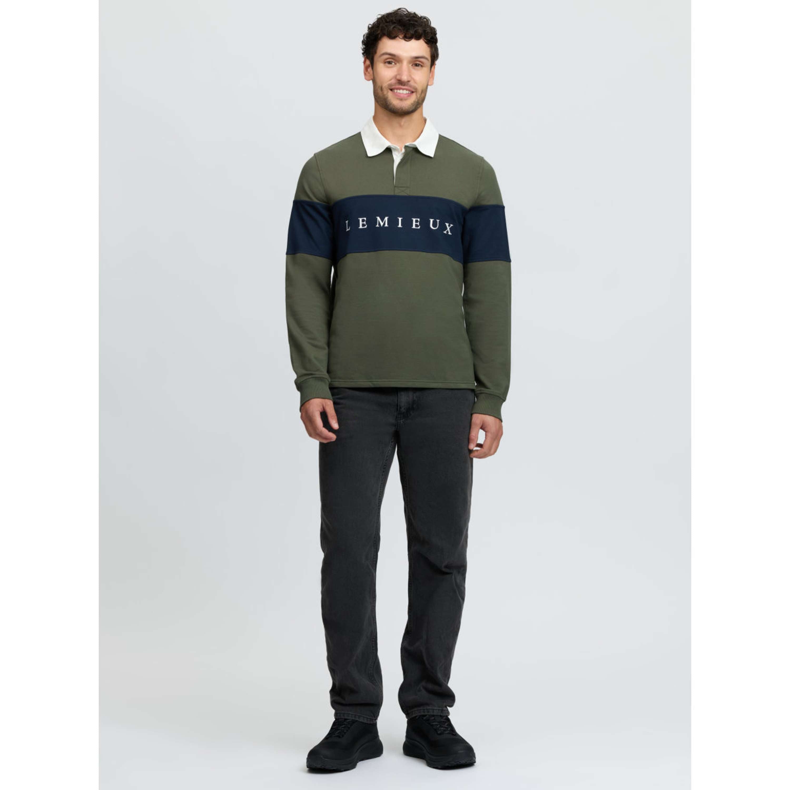 LeMieux Maglia Rugby Uomini Olive