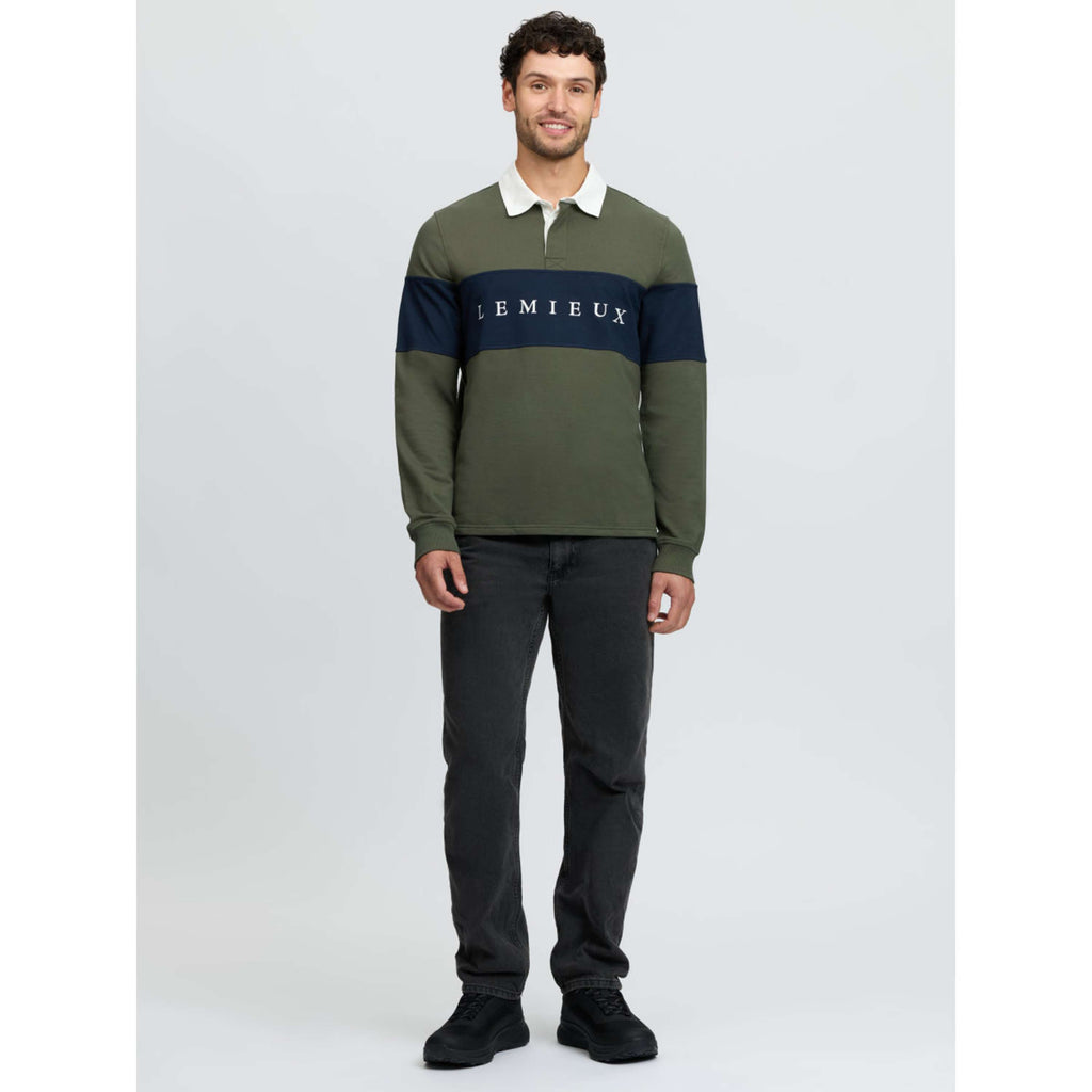 LeMieux Maglia Rugby Uomini Olive