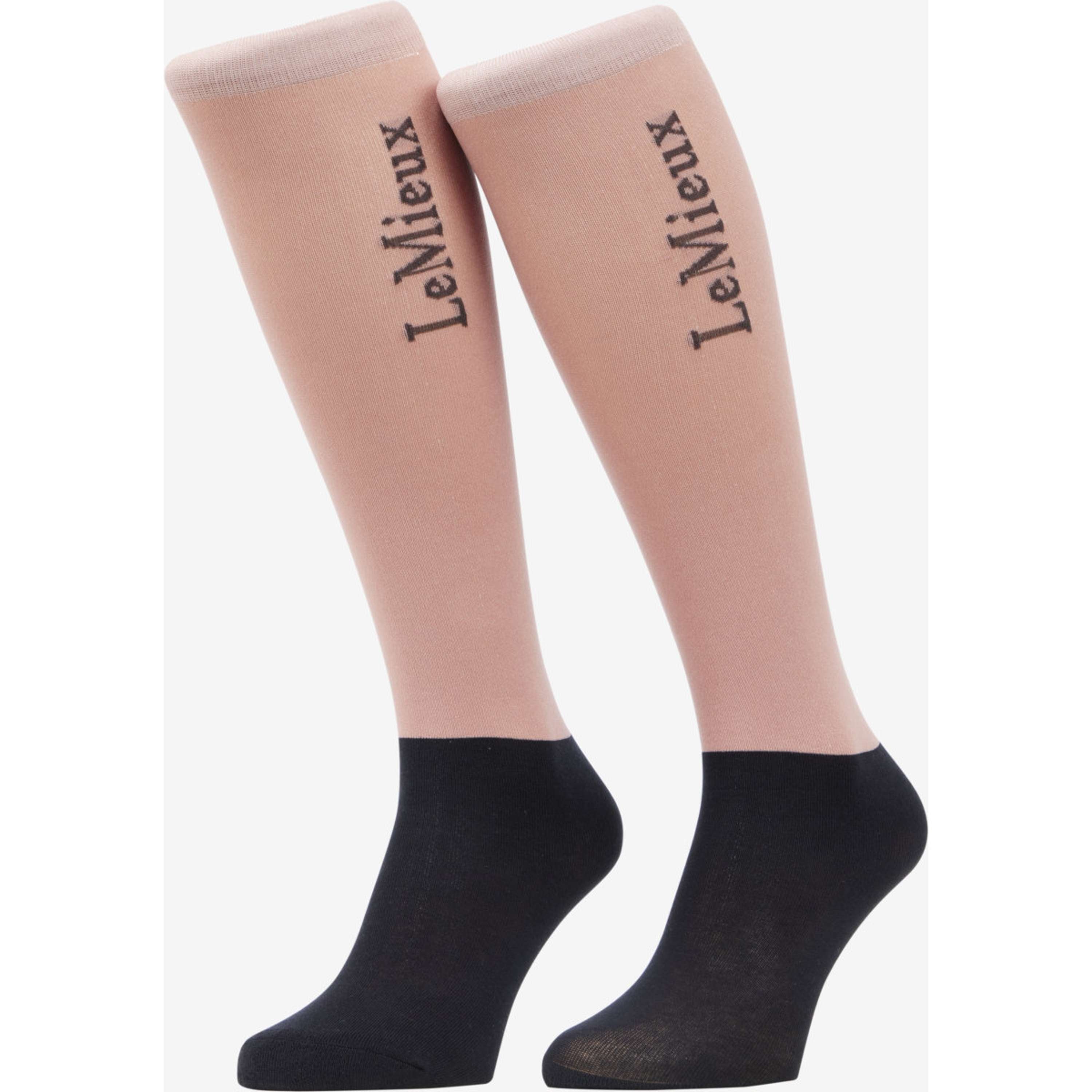 LeMieux Calze da Equitazione Competition 2-pack Wild Rose