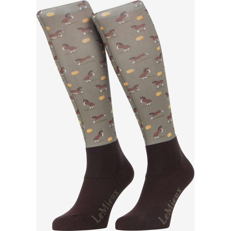 LeMieux Calze da Equitazione Footsie Clydesdale/Willow