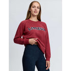 LeMieux Maglione Vida Varsity Crew Neck Russet