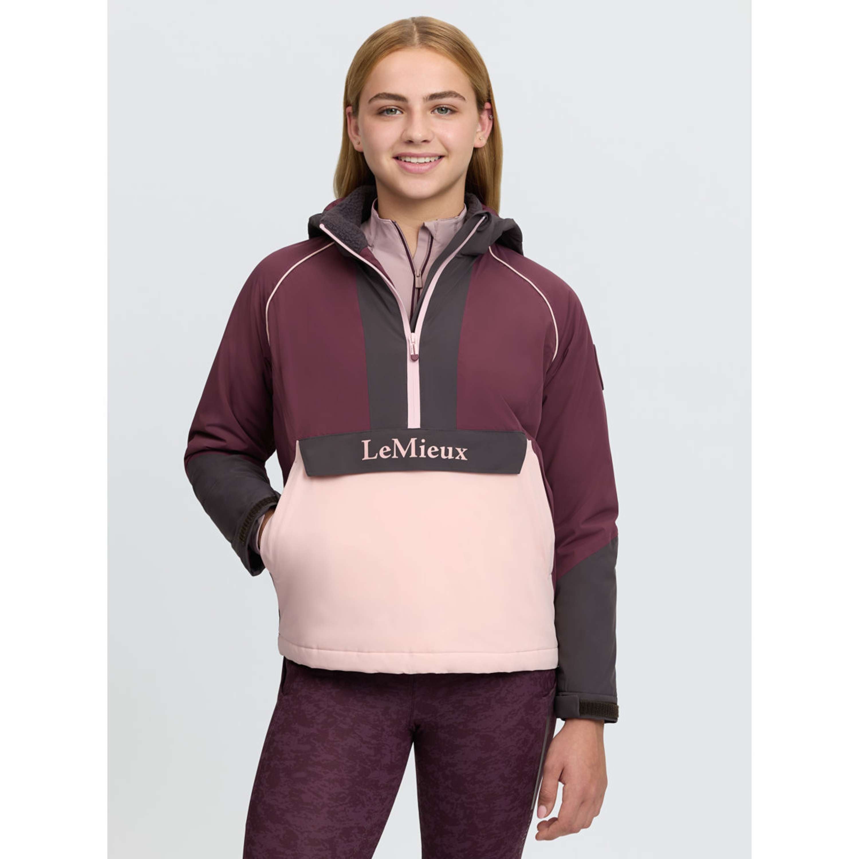 LeMieux Giacca Bailey Waterproof Anorak Kids Bramble
