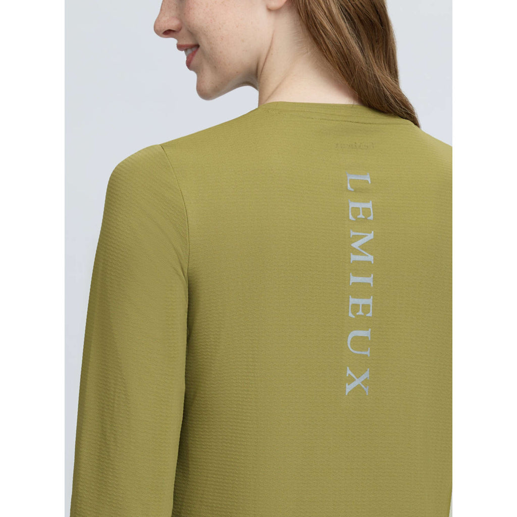 LeMieux Strato di base Sports Tee Maniche Lunghe Gooseberry