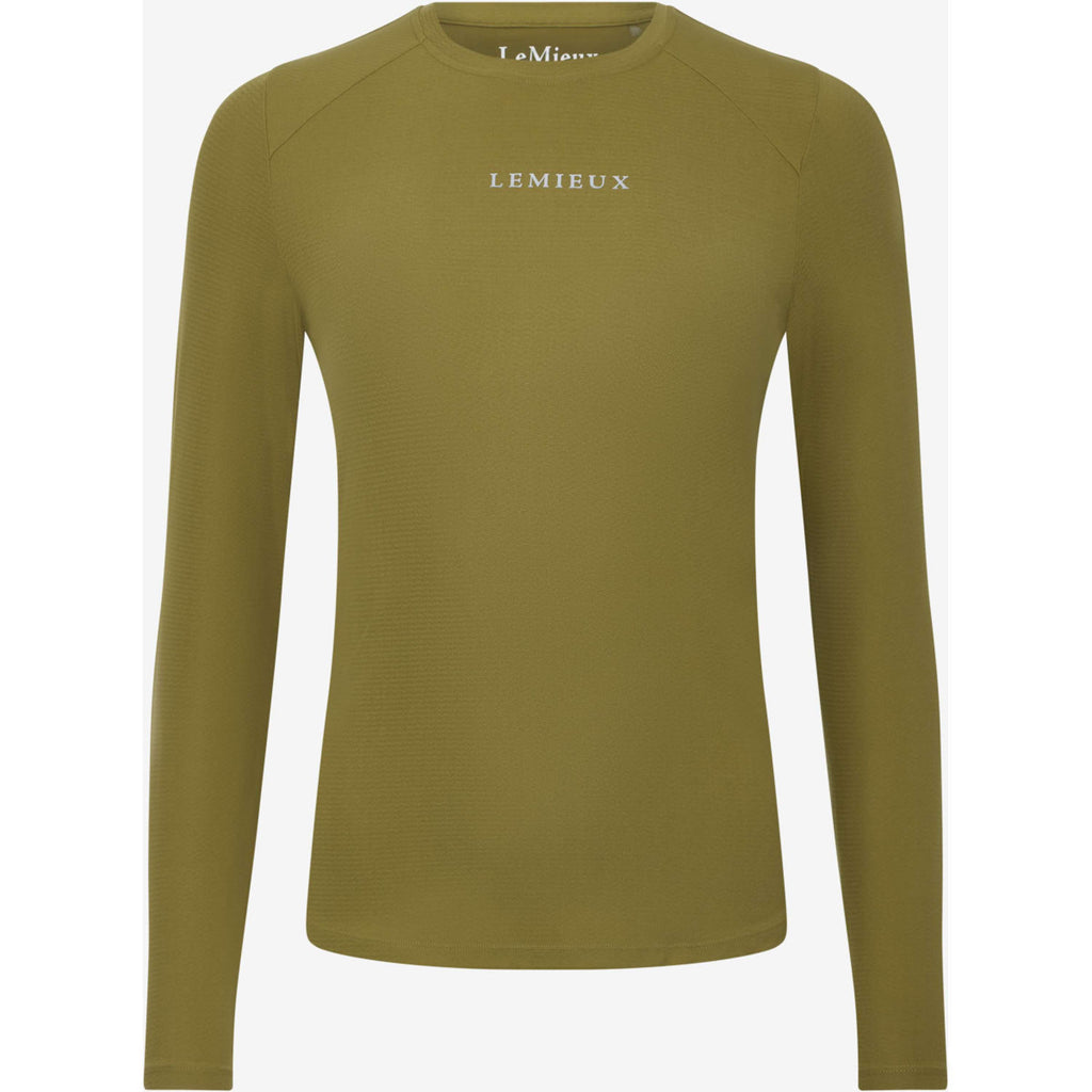 LeMieux Strato di base Sports Tee Maniche Lunghe Gooseberry