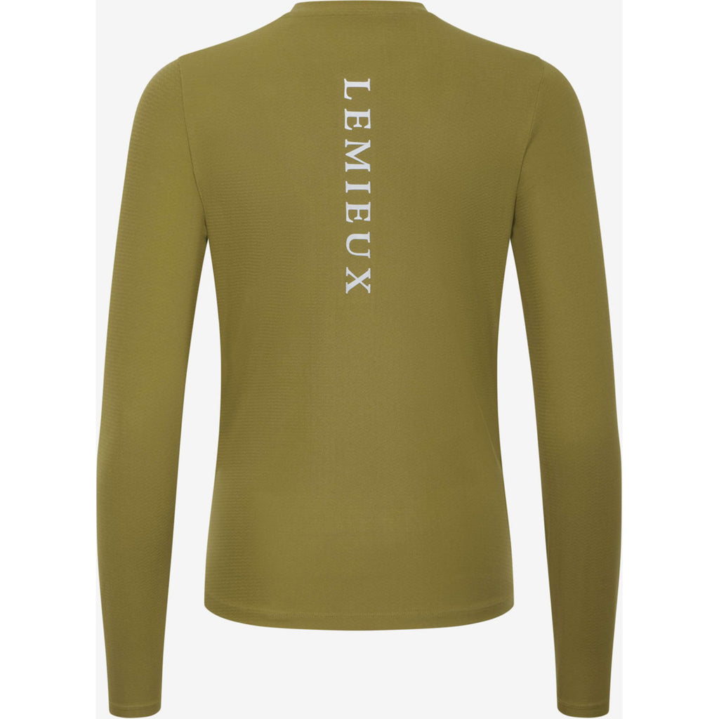 LeMieux Strato di base Sports Tee Maniche Lunghe Gooseberry