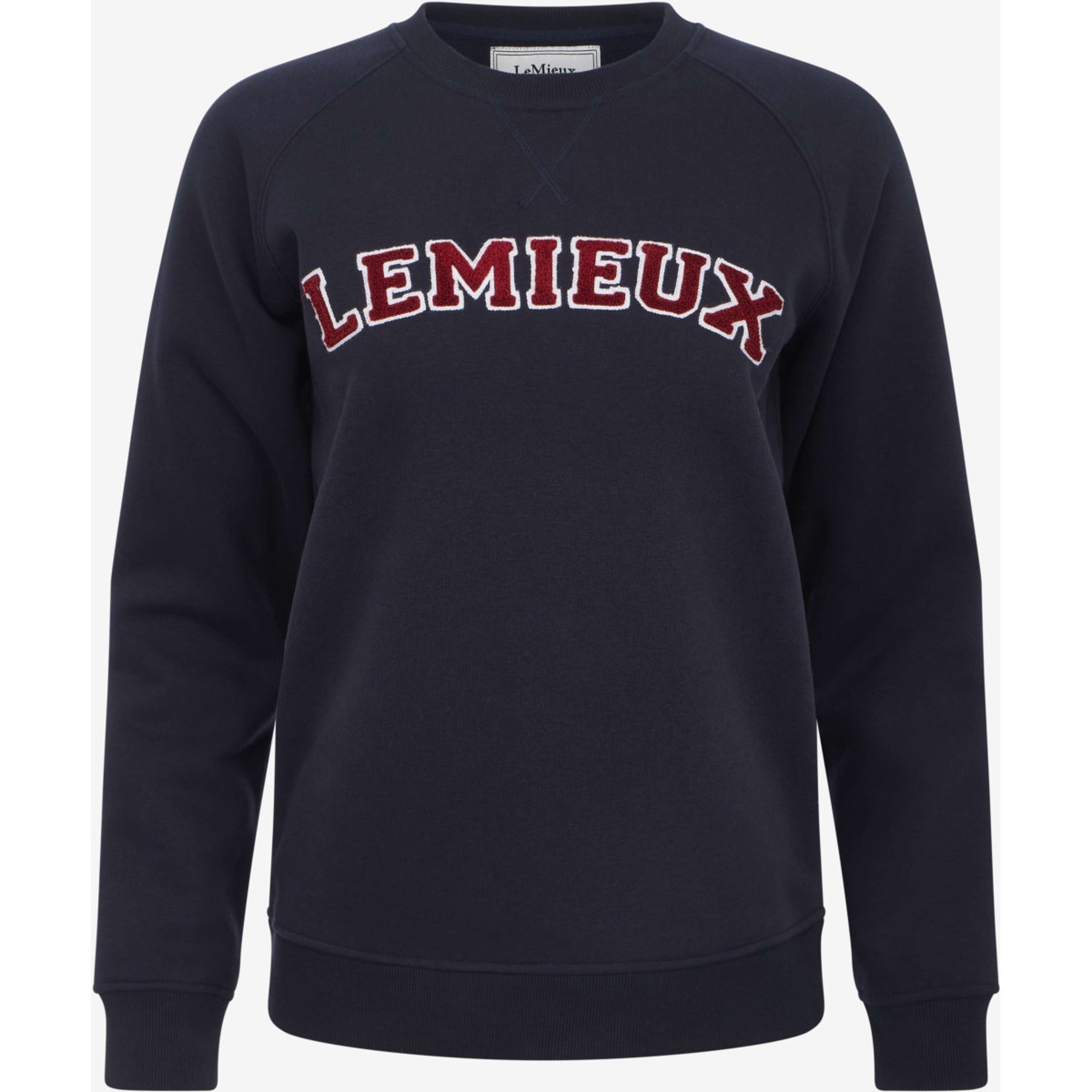 LeMieux Maglione Vida Varsity Crew Neck Navy