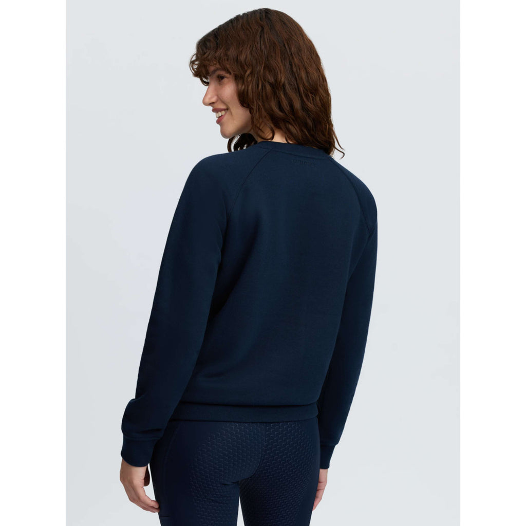 LeMieux Maglione Vida Varsity Crew Neck Navy