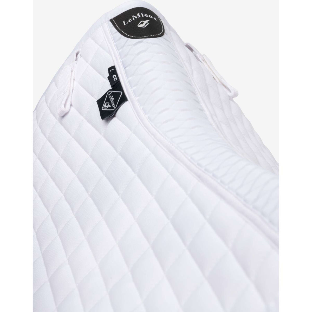 LeMieux Sottosella Self-Cool Square Arctic Close Contact Bianco