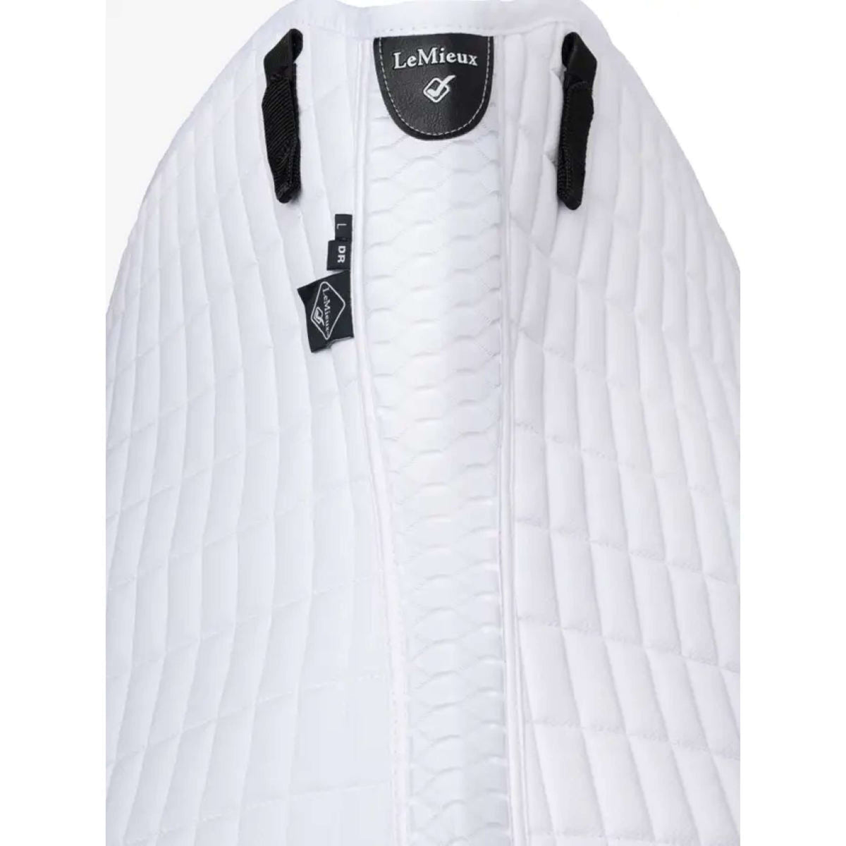LeMieux Sottosella Self-Cool Square Arctic Dressage Bianco