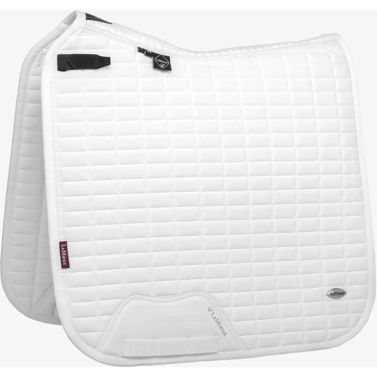 LeMieux Sottosella Self-Cool Square Arctic Dressage Bianco