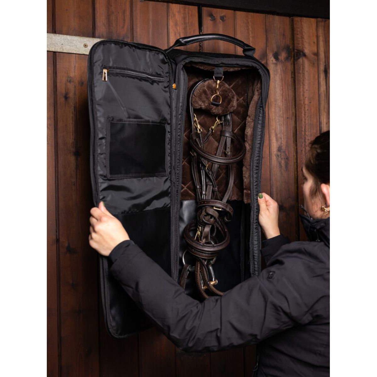 LeMieux Borsa per testiera Luxe Nero