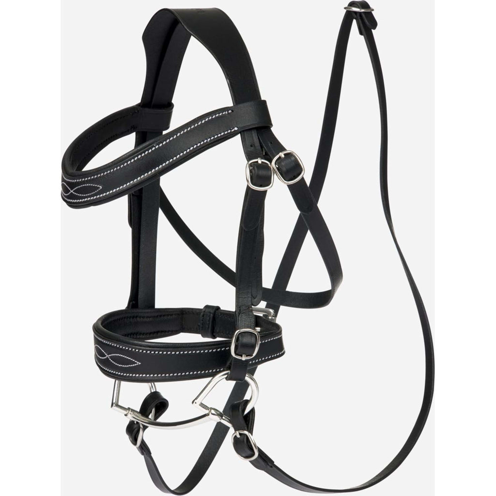 LeMieux Hobby Horse Briglia da competizione Nero