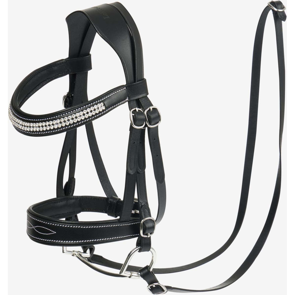 LeMieux Hobby Horse Briglia da competizione Nero
