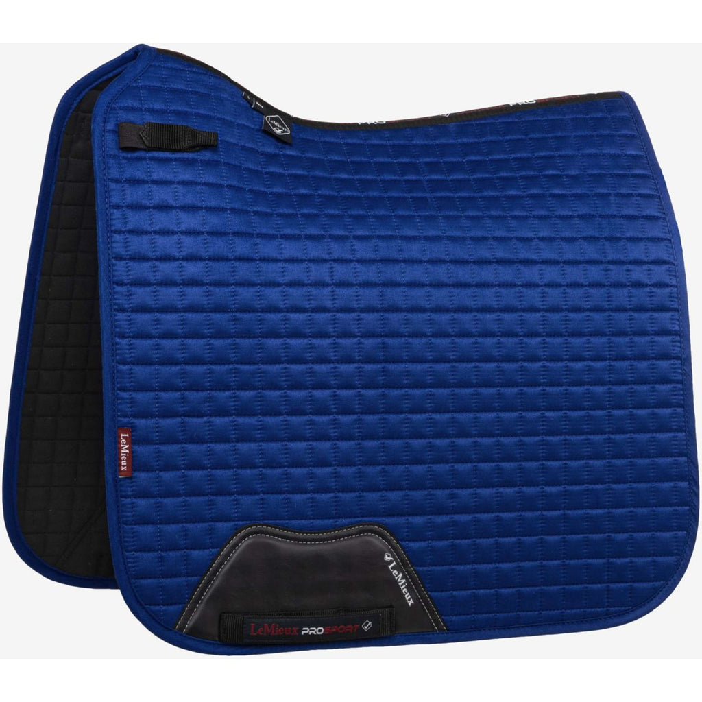 LeMieux Tappetino Sella Dressage ProSport Suede Benetton Blu