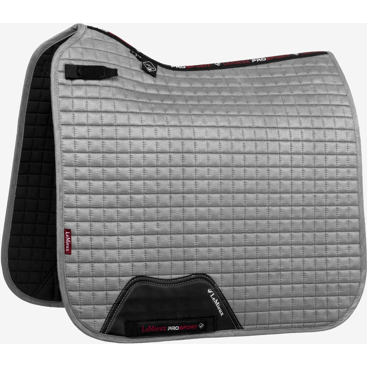 LeMieux Tappetino Sella Dressage ProSport Suede Grigio