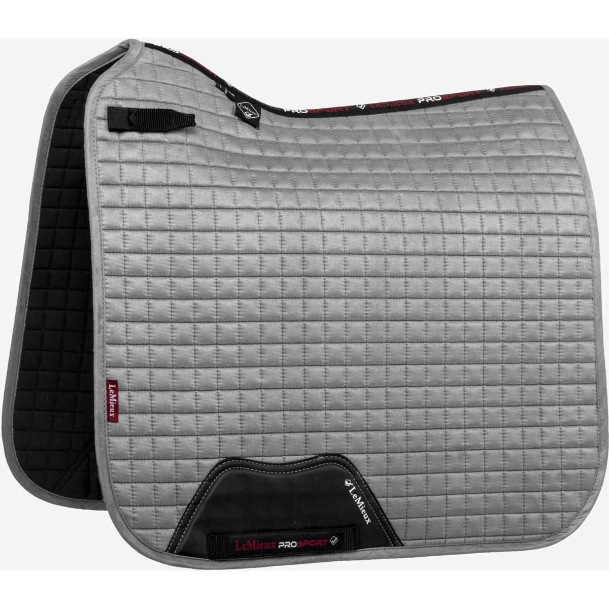 LeMieux Tappetino Sella Dressage ProSport Suede Grigio