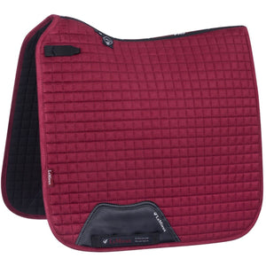 LeMieux Sottosella Luxury Dressage quadrata Mulberry