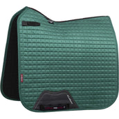 LeMieux Tappetino Sella Dressage ProSport Suede Verde pavone