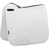 LeMieux Tappetino Sella Dressage ProSport Suede Bianco