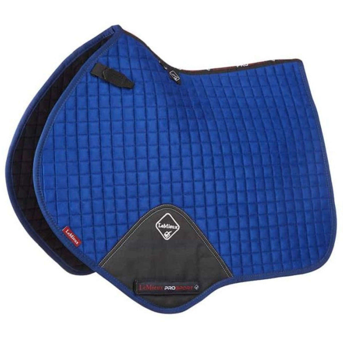 LeMieux Coperta da Sella da Salto ProSport Plain Benetton Blu