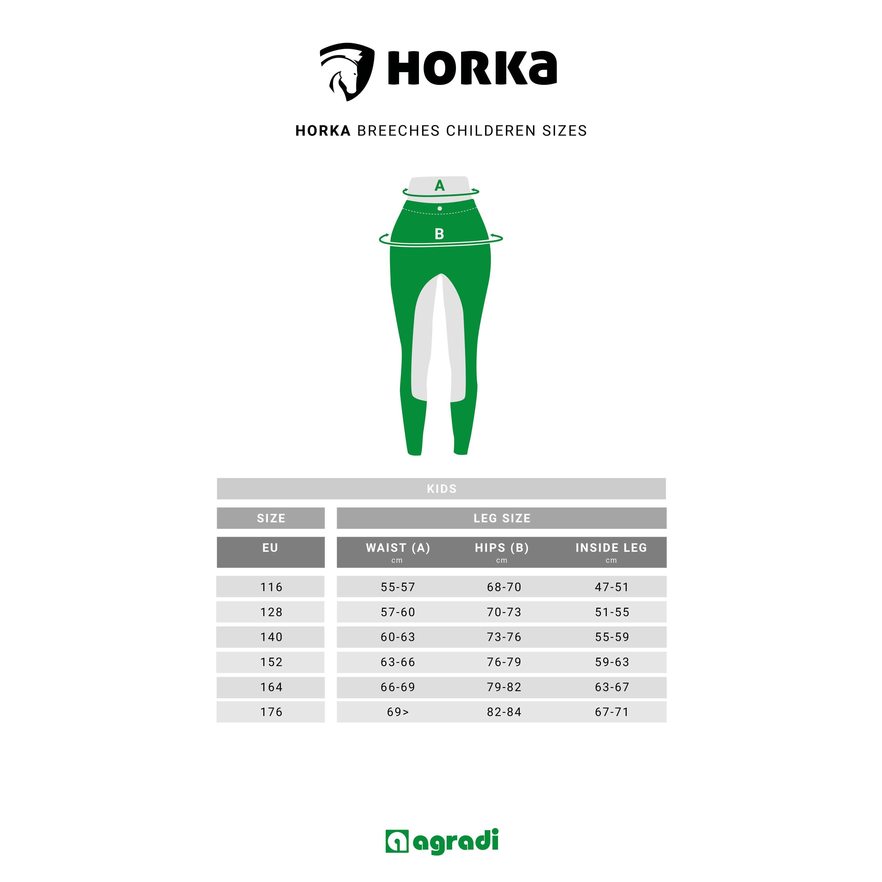 HORKA Breeches Junior Nero