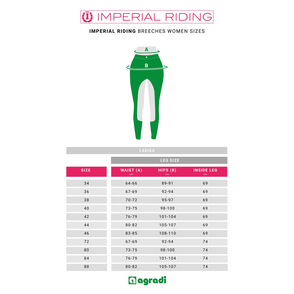 Riding World Pantaloni da Equitazione Memphis Nero