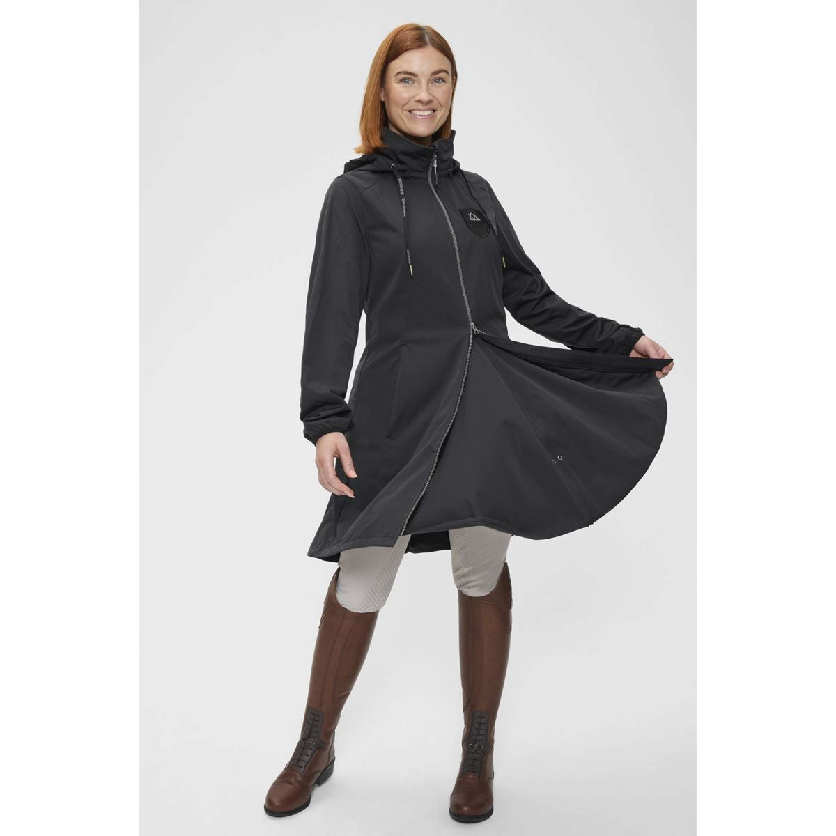 Mountain Horse Parka Astra Onice nero