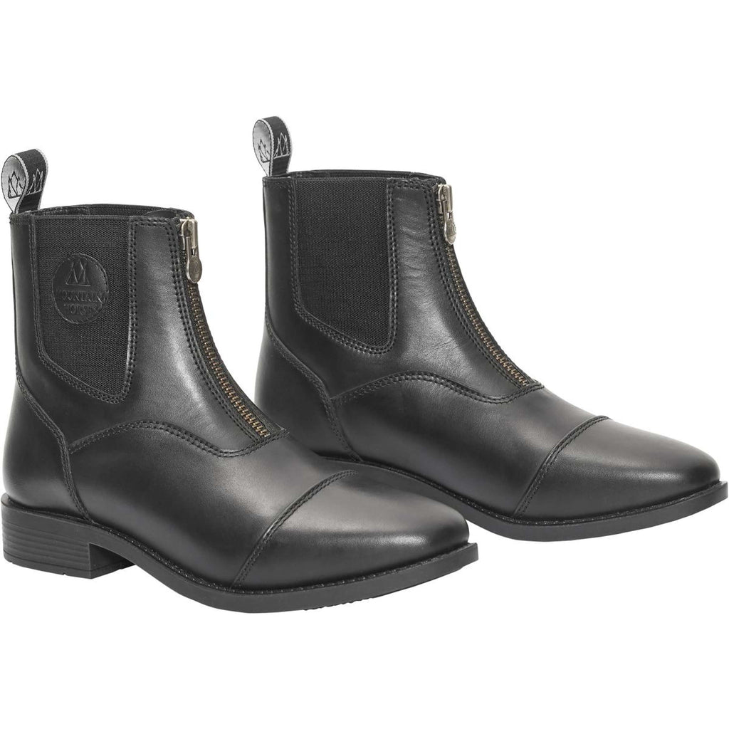 Mountain Horse Stivaletti Freedom Front Zip Paddock Nero
