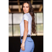 Mountain Horse Shirt Jewel Tech Bianco