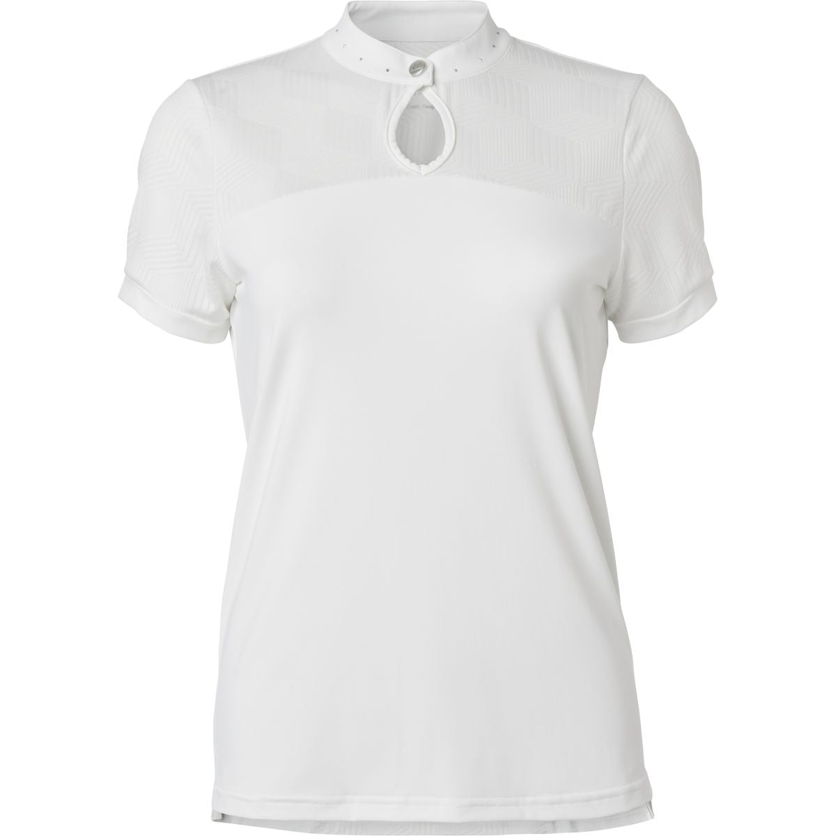 Mountain Horse Shirt Jewel Tech Bianco