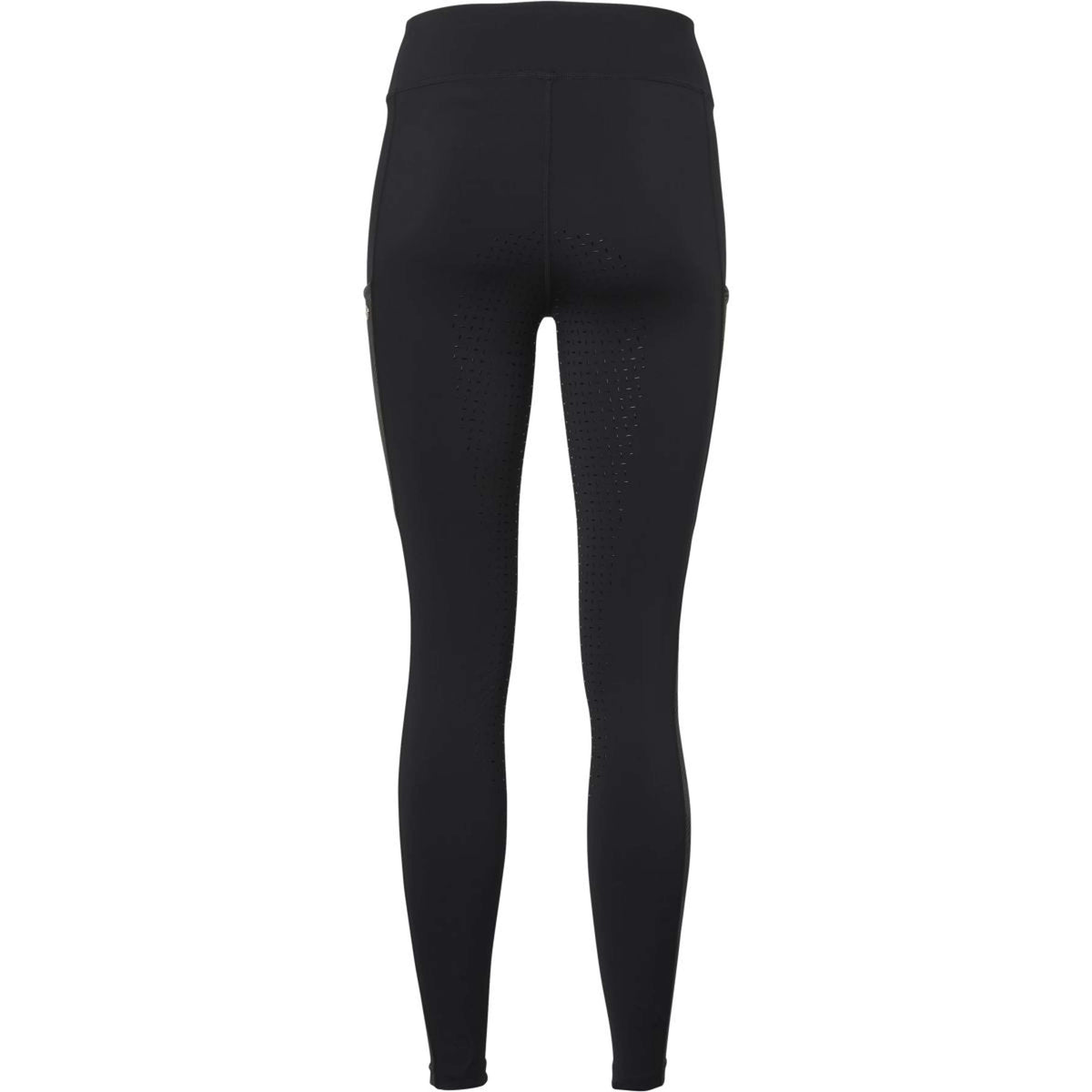 Mountain Horse Leggings da Equitazione Lace Full Grip Nero