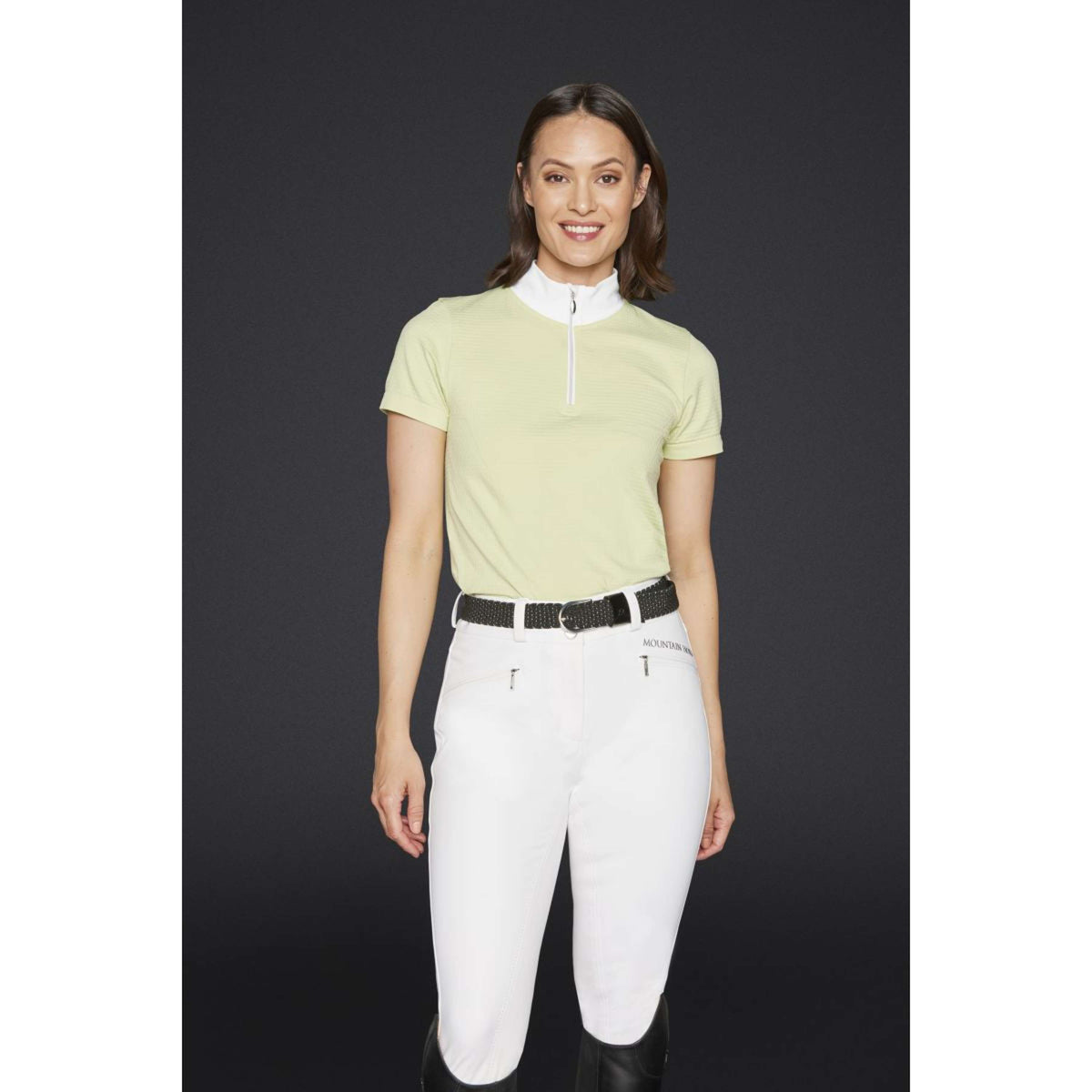 Mountain Horse Maglia da gara Lily Verde