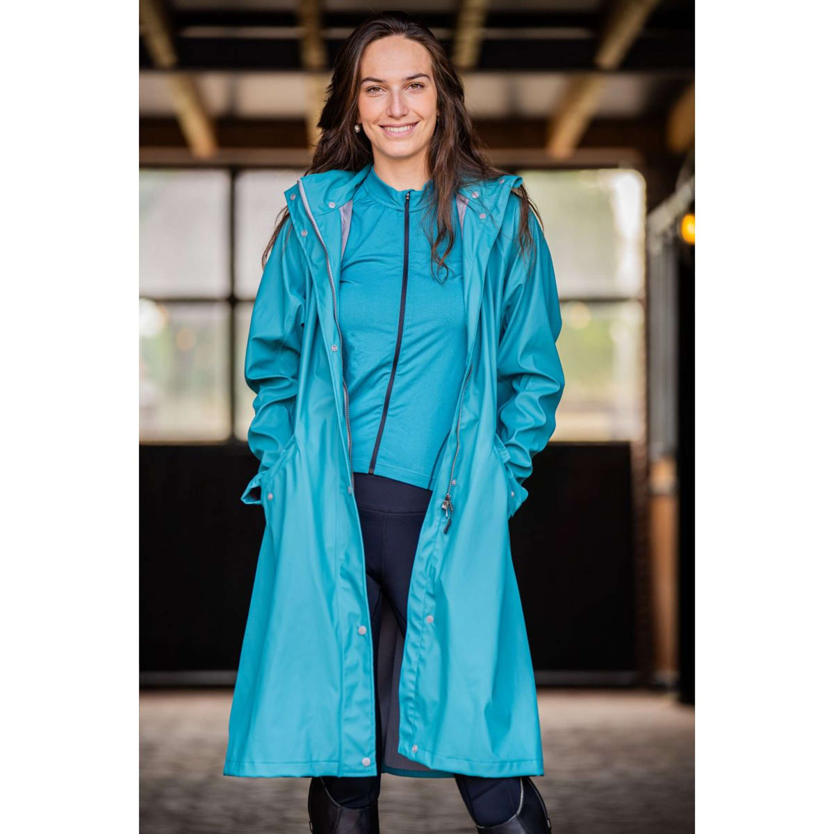 Mountain Horse Impermeabile Mindy Teal Blue