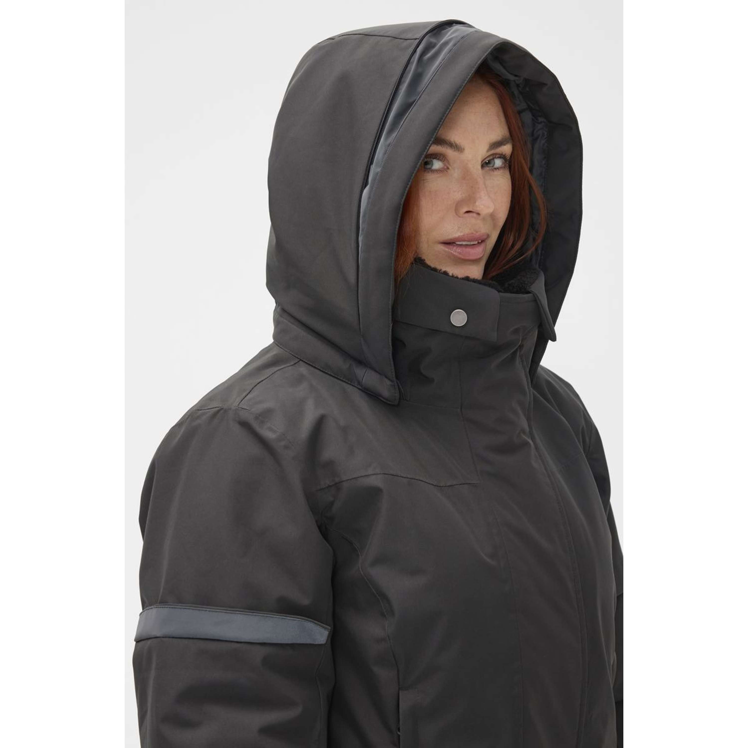 Mountain Horse Cappotto Lungo Saga Onyx Black