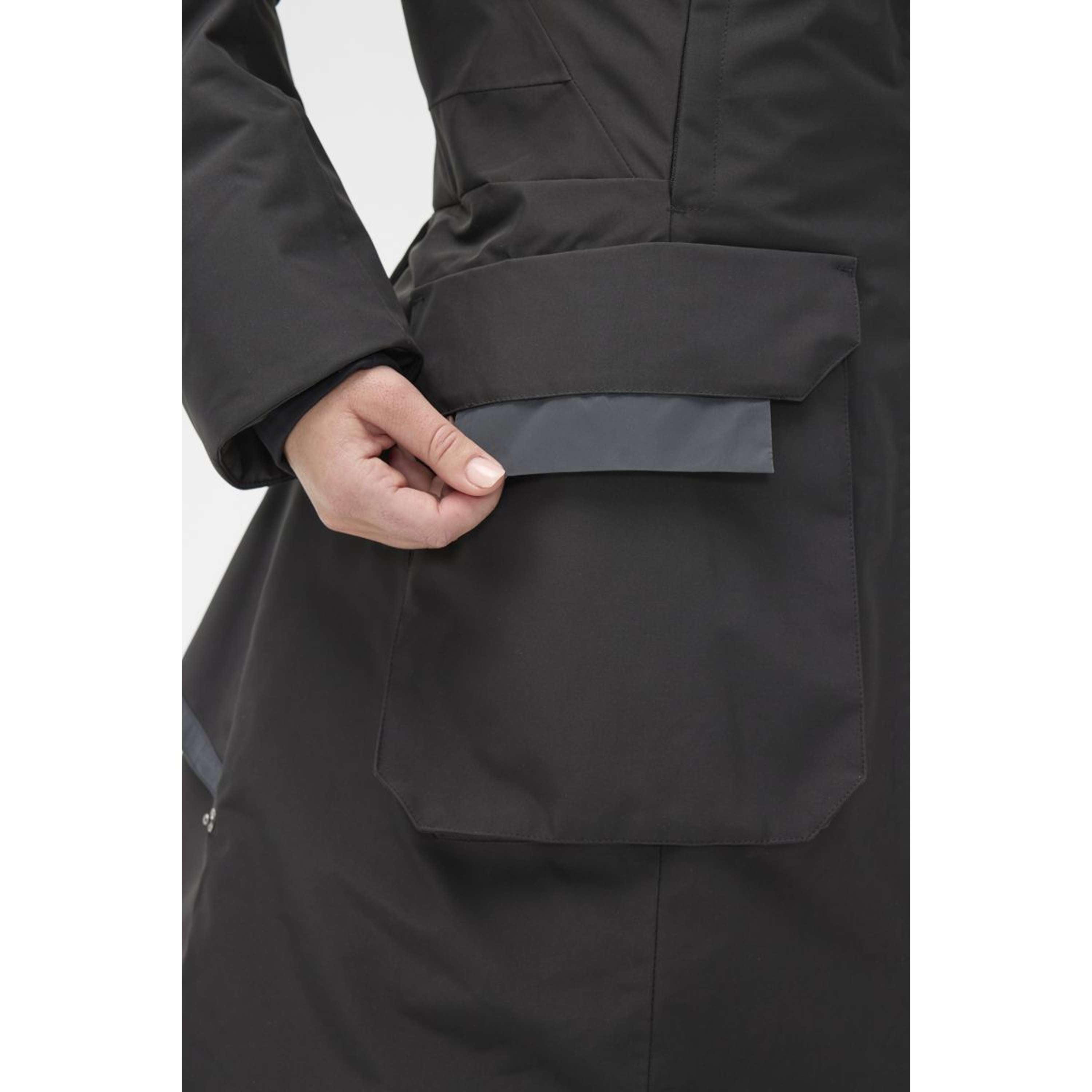 Mountain Horse Cappotto Lungo Saga Onyx Black