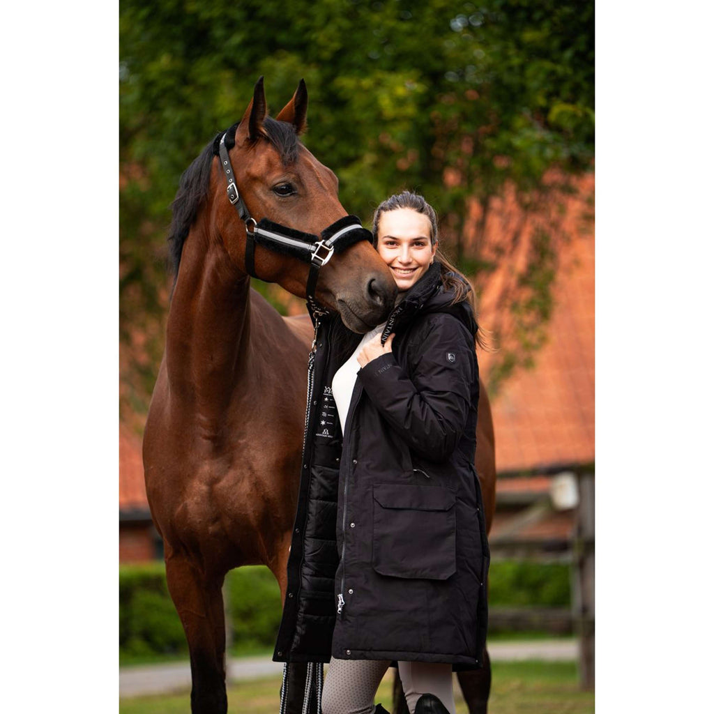 Mountain Horse Cappotto Lungo Saga Onyx Black