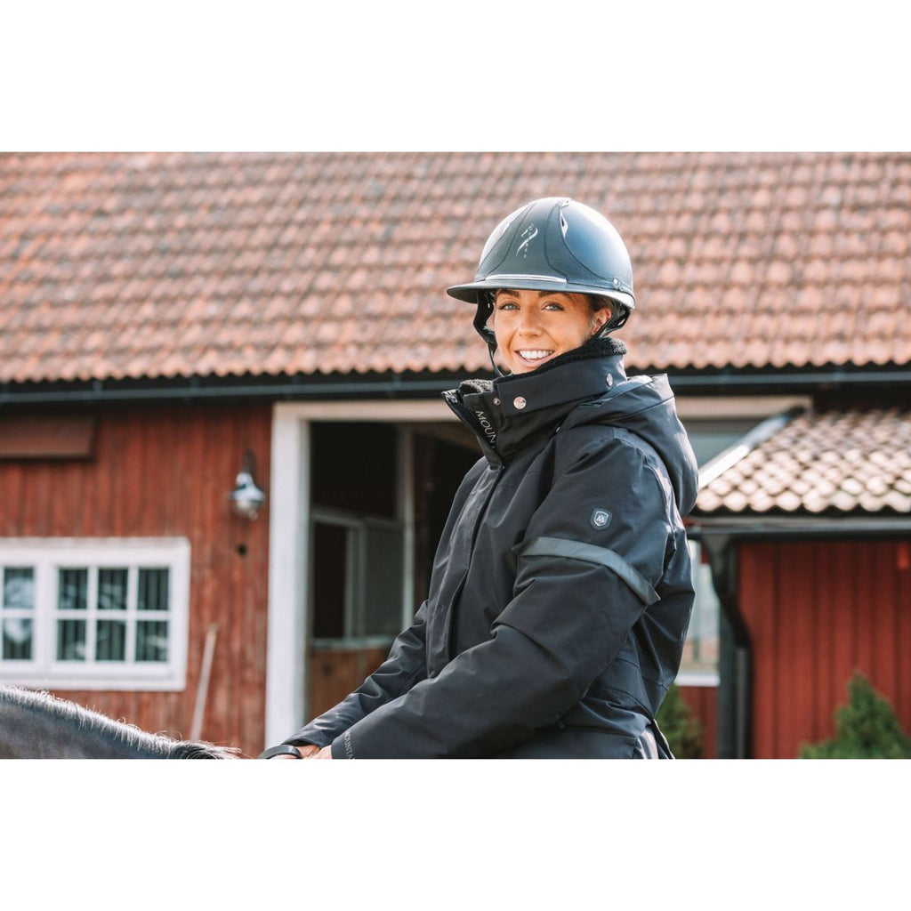 Mountain Horse Cappotto Lungo Saga Onyx Black