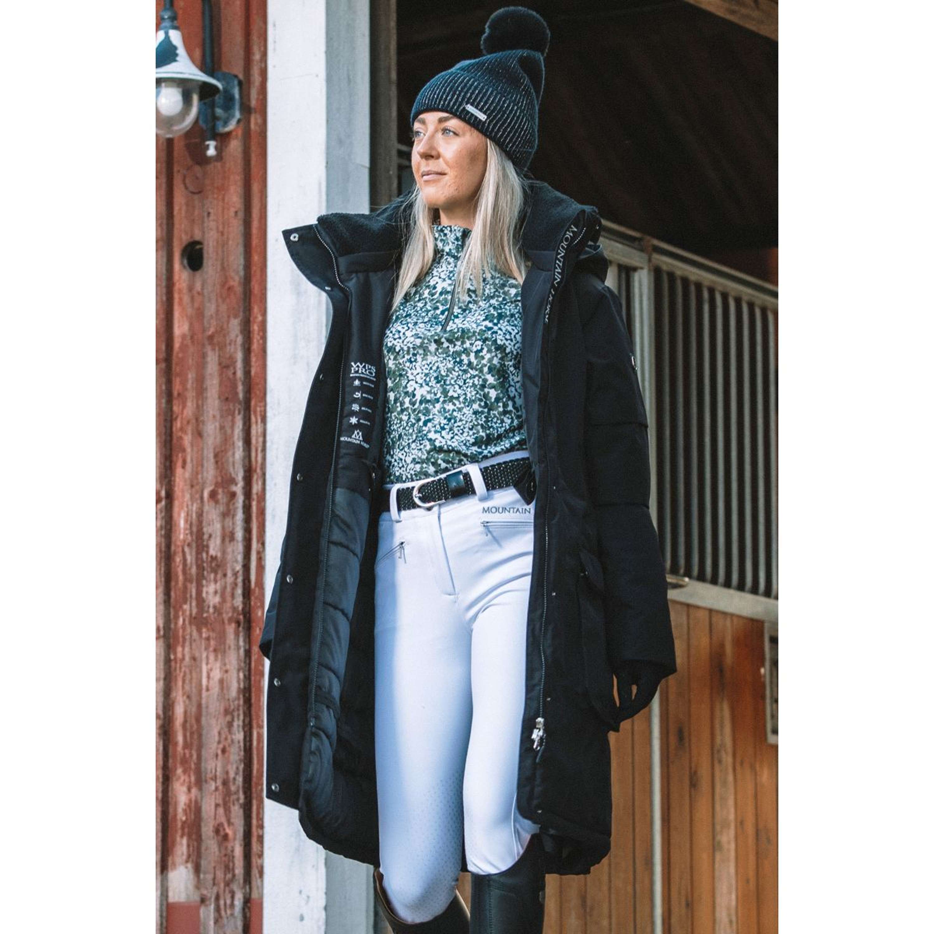 Mountain Horse Cappotto Lungo Saga Onyx Black