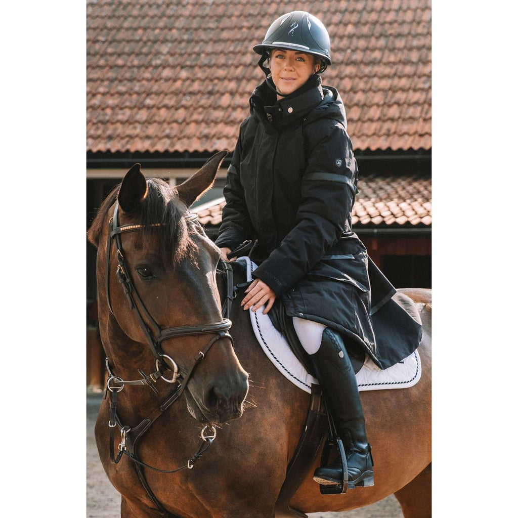 Mountain Horse Cappotto Lungo Saga Onyx Black