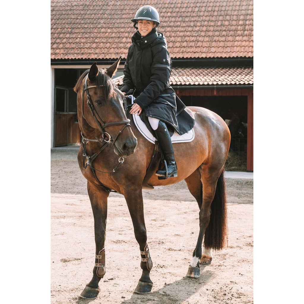 Mountain Horse Cappotto Lungo Saga Onyx Black