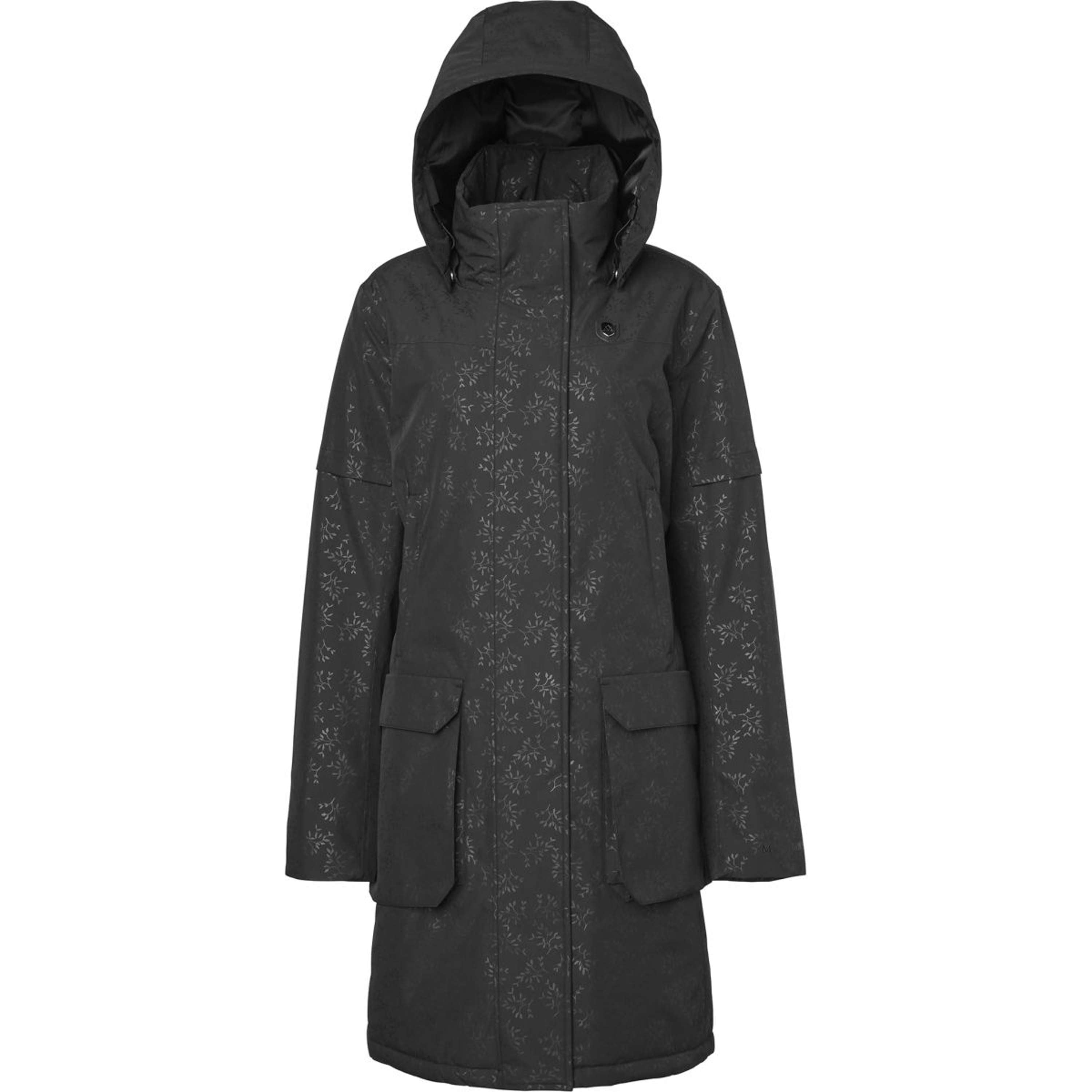 Mountain Horse Cappotto Lungo Saga Black Leaf