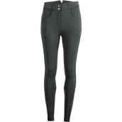 Montar Pantaloni da Equitazione Ess Megan Highwaist Full Grip BottigliaVerde