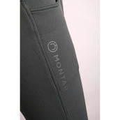 Montar Pantaloni da Equitazione Ess Megan Highwaist Full Grip BottigliaVerde