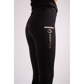 Montar Pantaloni da equitazione Millie Rosegold FullGrip Nero