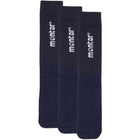 Montar Calzini Nylon 3 paar Navy