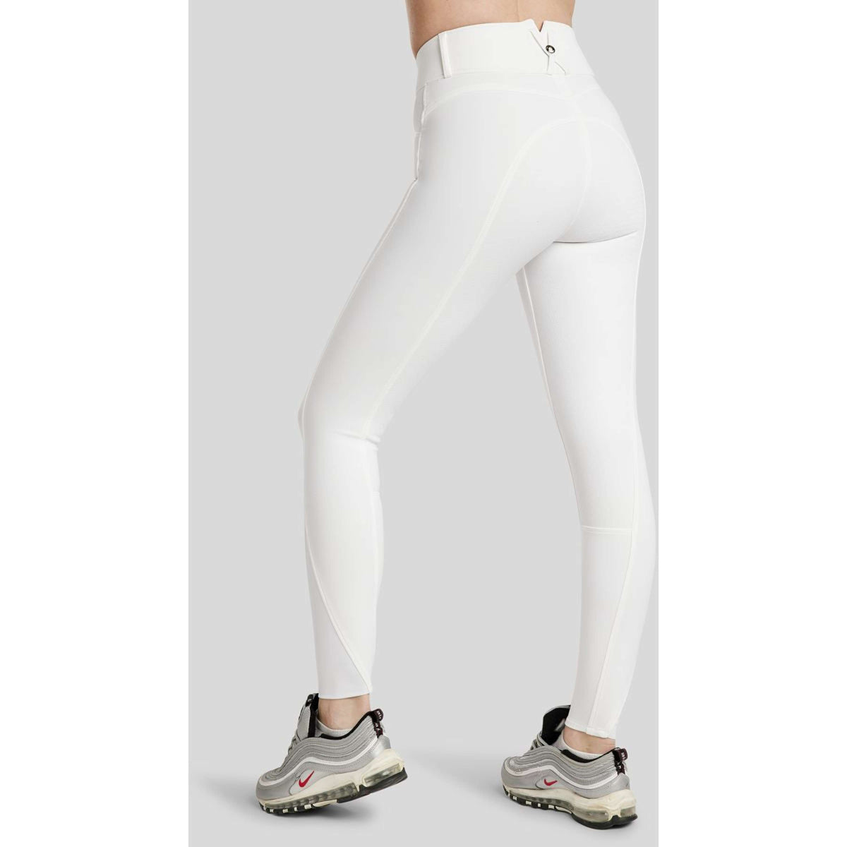 Montar Pantaloni da Equitazione Molly Highwaist Bianco
