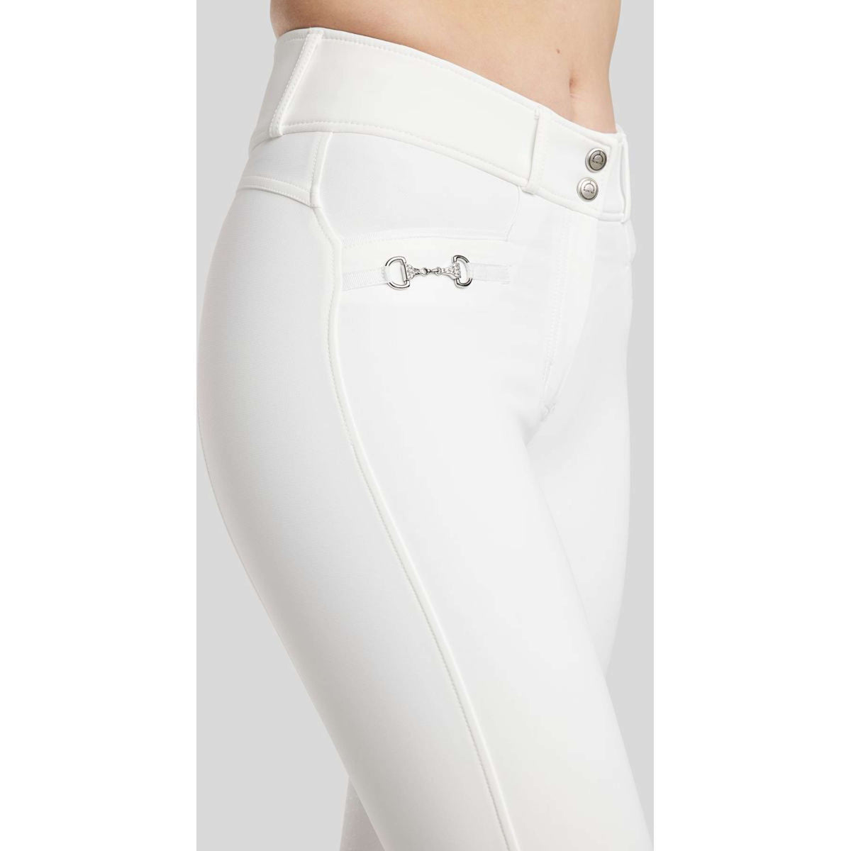 Montar Pantaloni da Equitazione Molly Highwaist Bianco