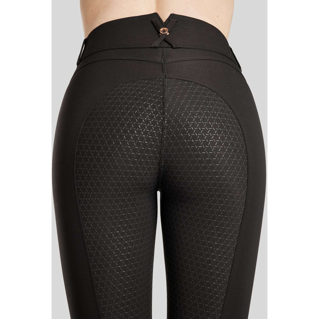 Montar Calzoni Molly Rosegold Highwaist FullGrip Nero