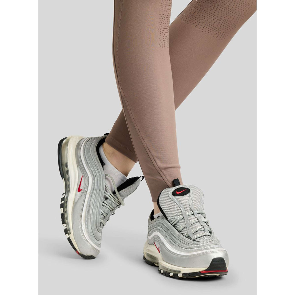Montar Pantaloni da Equitazione MoMegan Full Grip Nougat Brown
