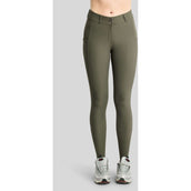 Montar Pantaloni da Equitazione MoMegan Full Grip Forest Green